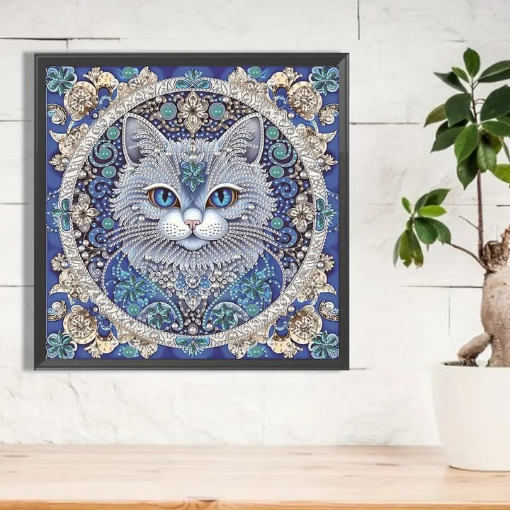 Peinture à diamant #109 30cm x 30cm Chat