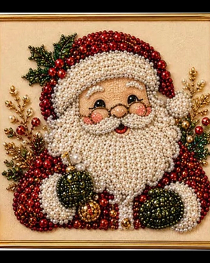 Peinture à diamant #89 25cmx25cm Père Noel