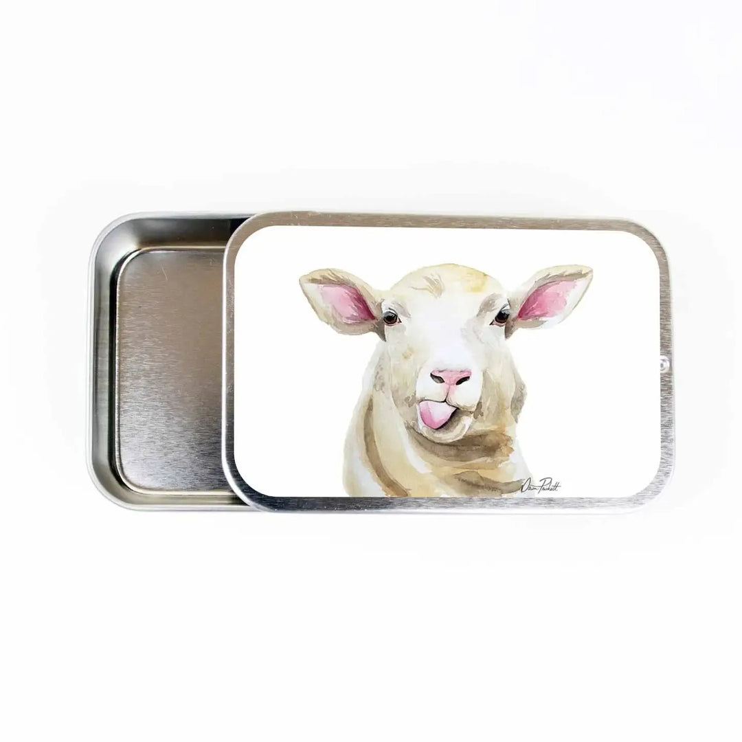 Petite boite de rangement. Mouton moqueur