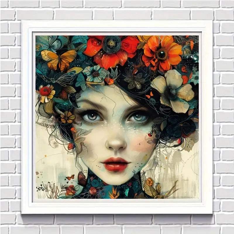 Peinture à diamant #119 60cm x 60cm Femme