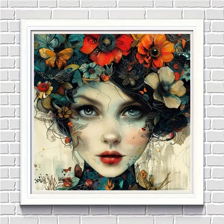 Peinture à diamant #119 60cm x 60cm Femme