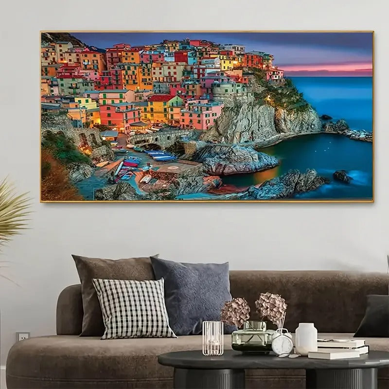 Peinture à diamant #76  50cmx90cm Amalfi Italie