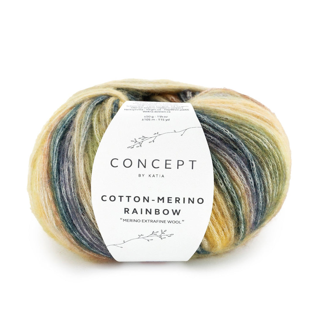 Cotton-Merino Rainbow de Katia