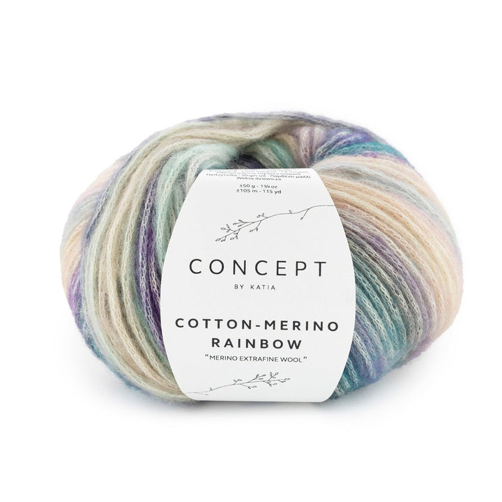 Cotton-Merino Rainbow de Katia
