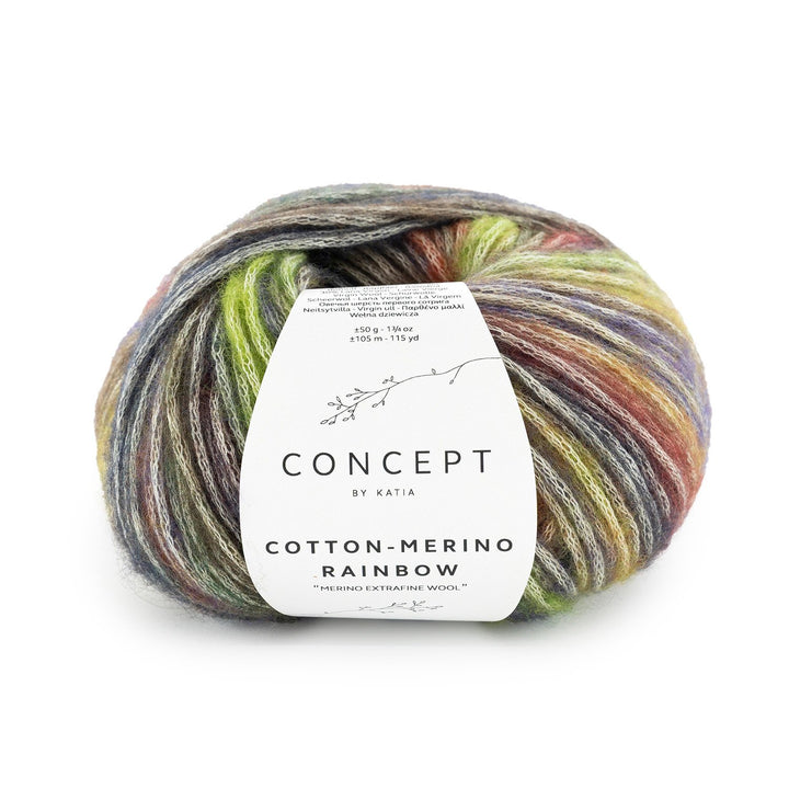 Cotton-Merino Rainbow de Katia