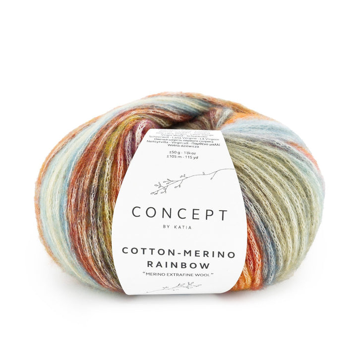 Cotton-Merino Rainbow de Katia