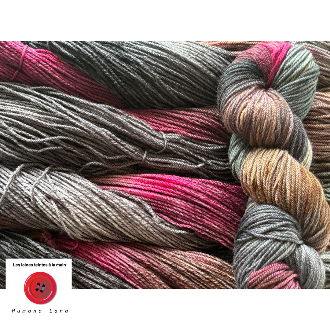 Laine à bas DK exclusive Humana Lana de couleur Edimbourg
