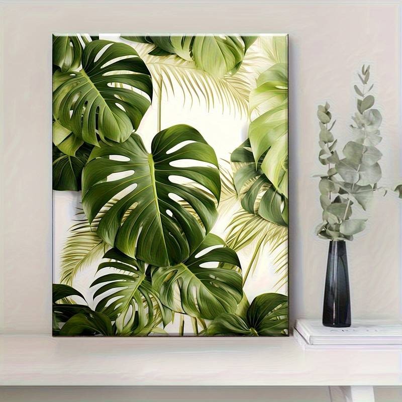 Peinture à diamant #2 20cmx30cm Monstera