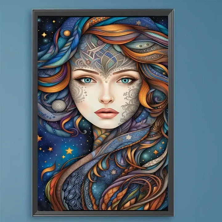 Peinture à diamant 40cm x 70cm  #111 femme