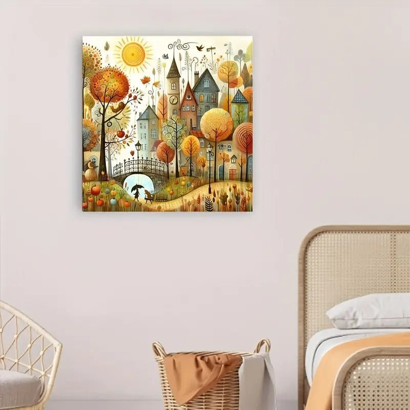 Peinture à diamant #85 30cmx30cm Maison