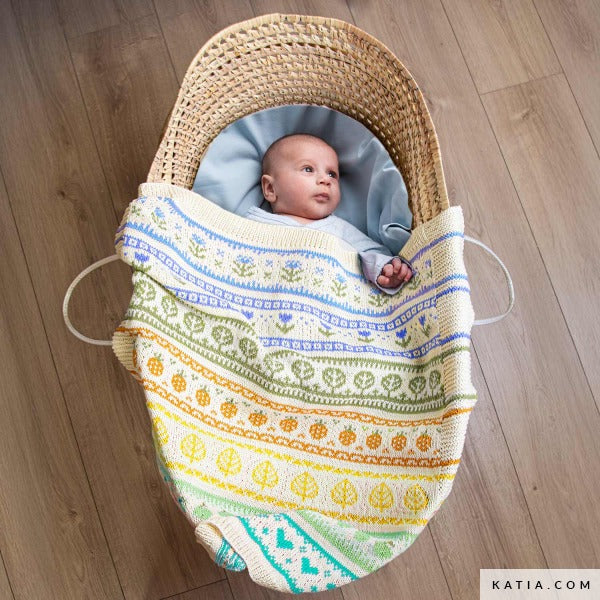 Kit  Rainbow Garden KAL 2026 – Katia Fair Cotton