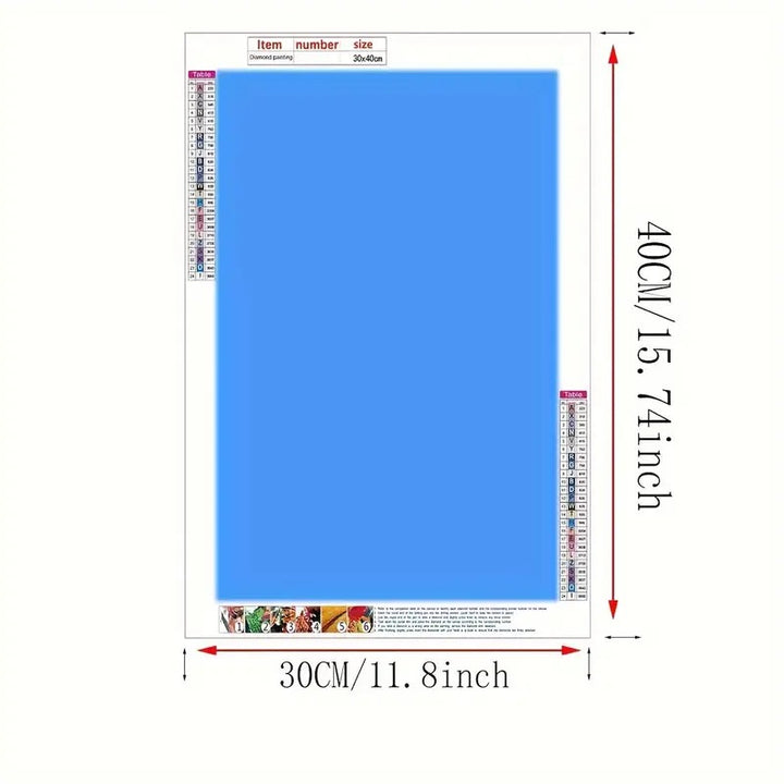 Peinture à diamant #86 30cmx40cm Maison