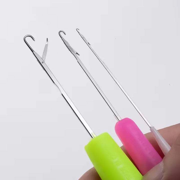 3 Crochets rattrape maille