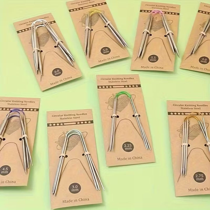 3 Aiguilles hybrides de 23cm en stainless steel