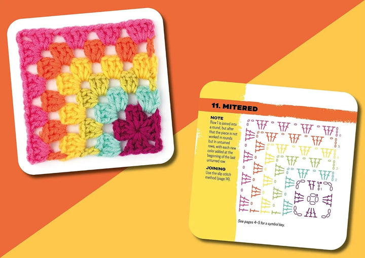 Le jeu de cartes Granny Square (Crochet) par Claire Montgomerie