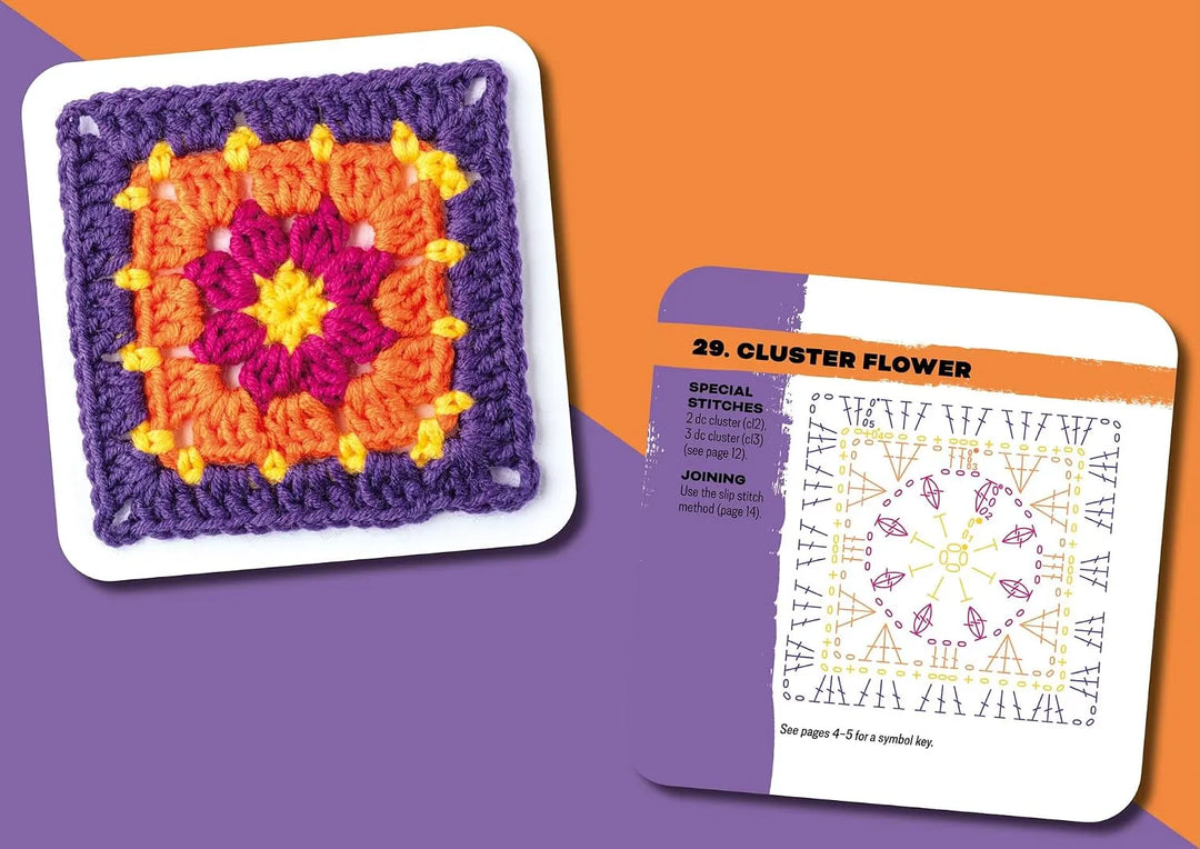 Le jeu de cartes Granny Square (Crochet) par Claire Montgomerie