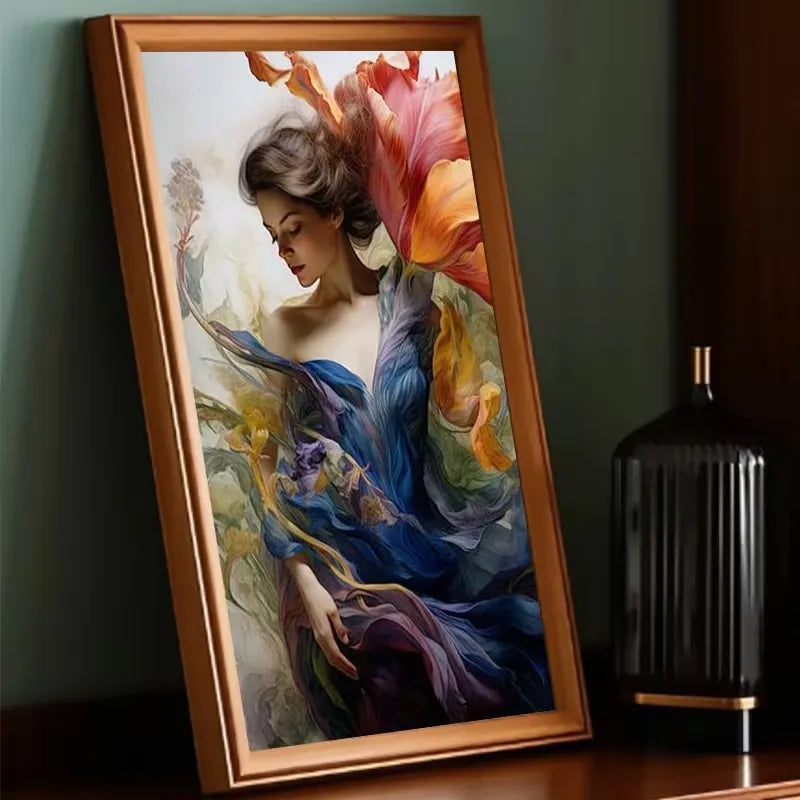 Peinture à diamant #176 40cm x 70cm Femme