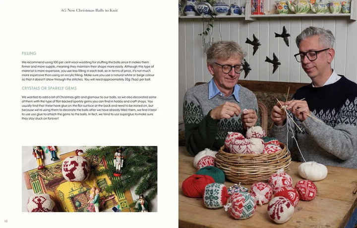 65 New Christmas Balls to Knit: Make your own Nordic-inspired heirloom decorations
