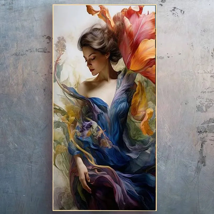 Peinture à diamant #176 40cm x 70cm Femme