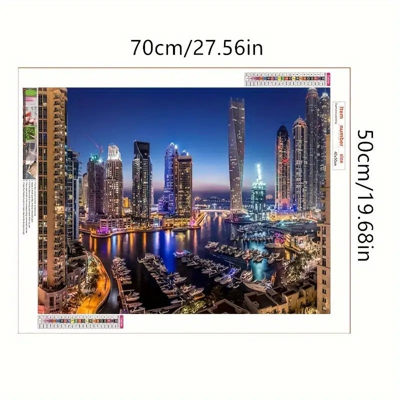 Peinture à diamant #75 50cmx70cm Dubaï