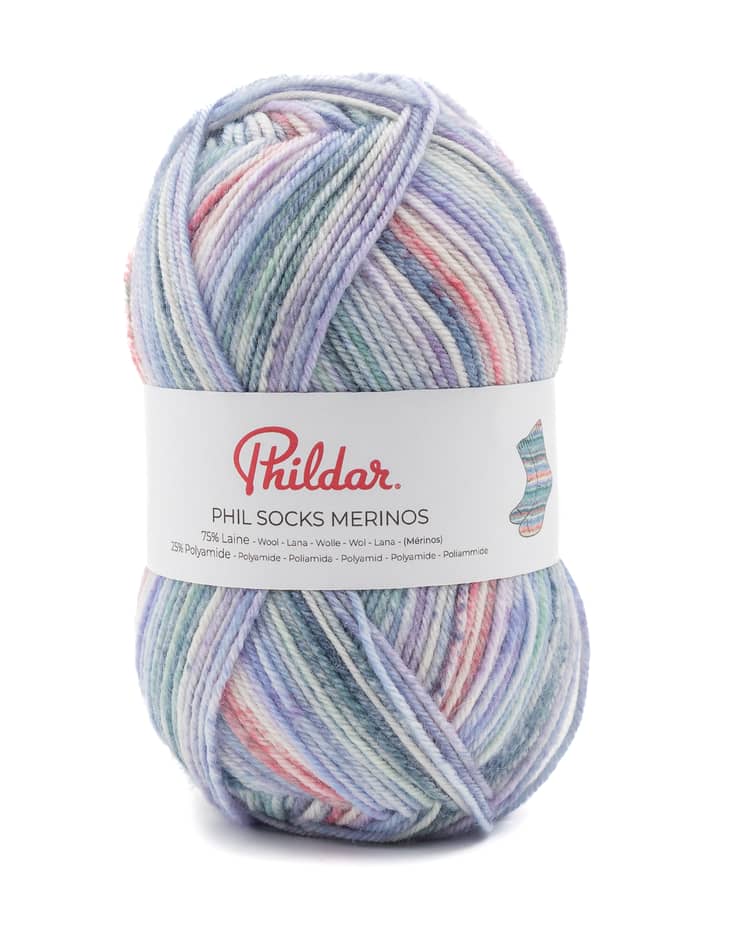 Phil socks mérinos de Phildar