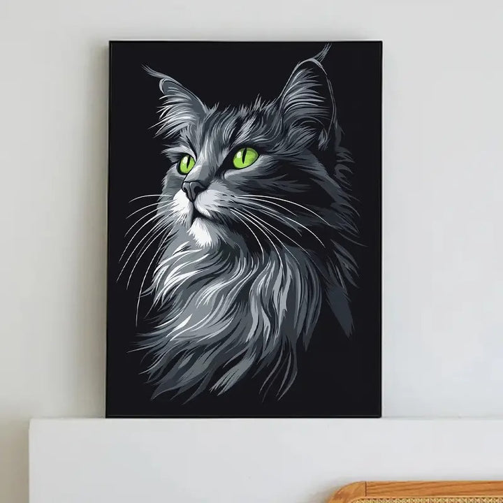 Peinture à diamant #142 40cm x 30cm Chat