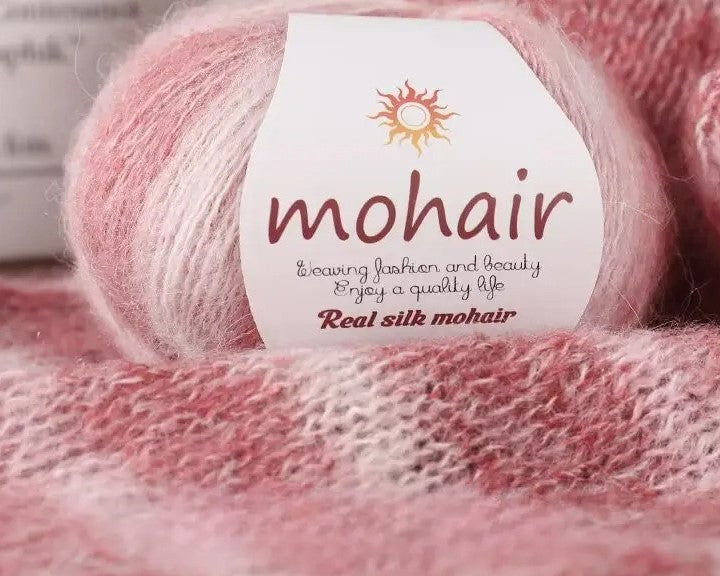 Mohair multicolore