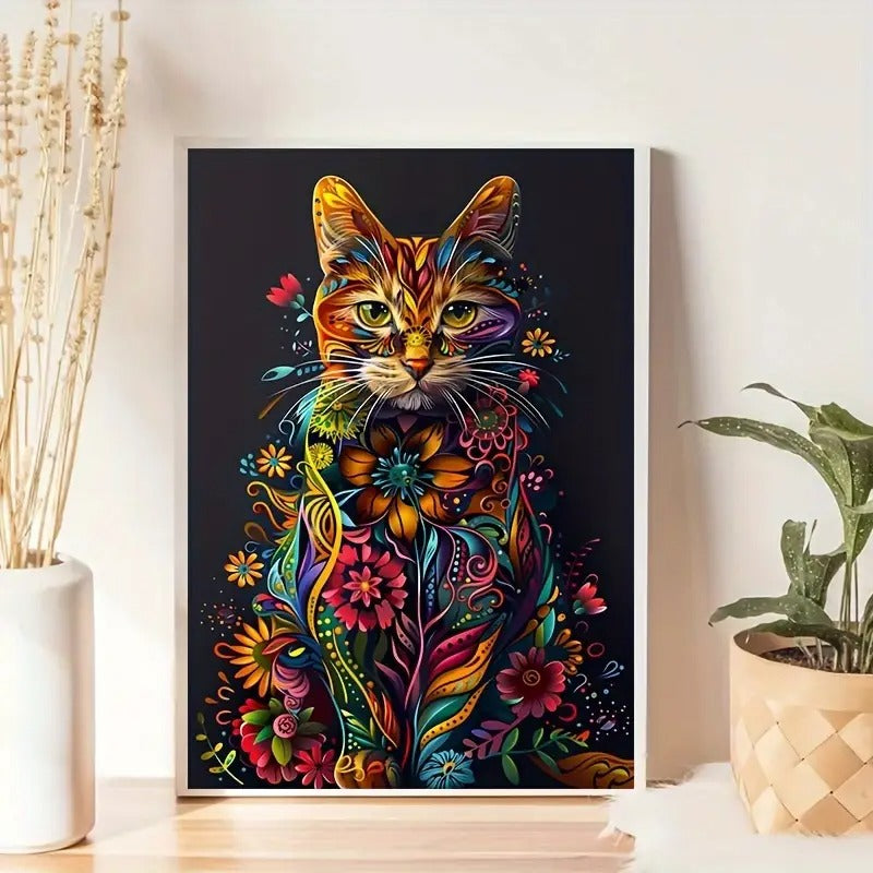 Peinture à diamant #105 30cm x 40cm Chat
