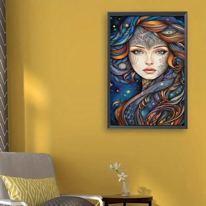 Peinture à diamant 40cm x 70cm  #111 femme