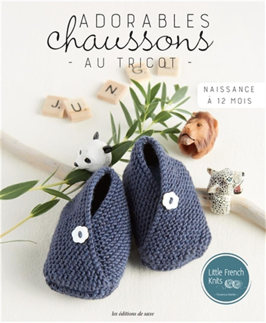 Adorables chaussons au tricot : Naissance à 12 mois