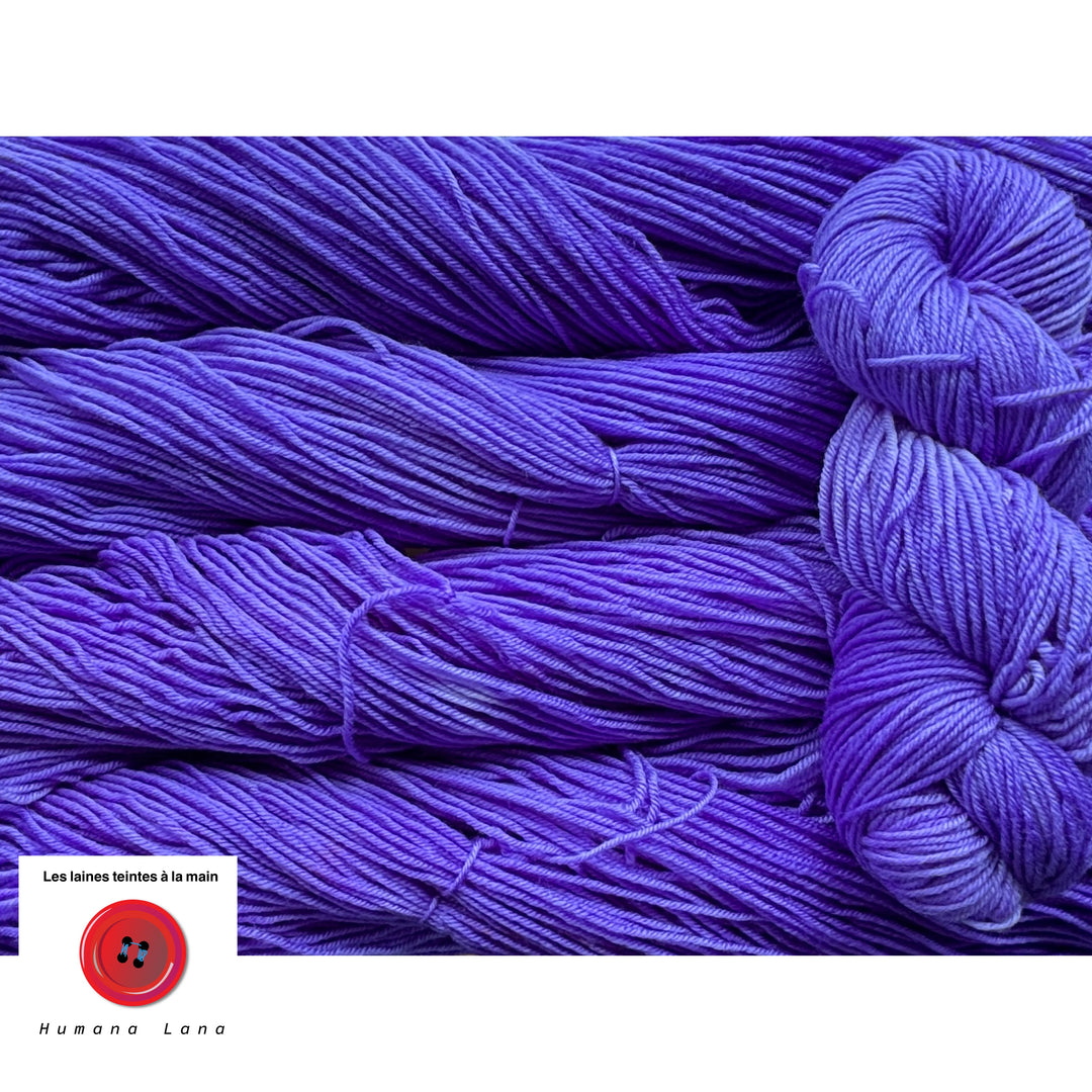 Laine à bas DK exclusive Humana Lana de couleur Lavande