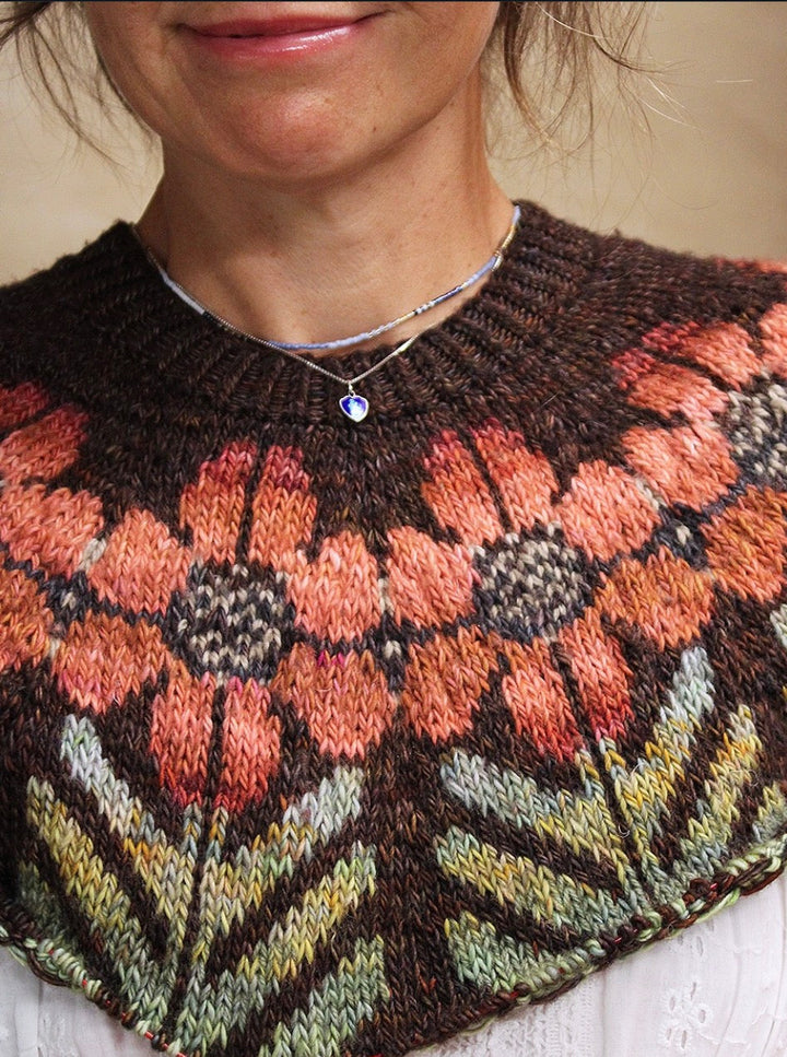 Ateliers de tricot. « On fait le pull Harvest flower sweater »