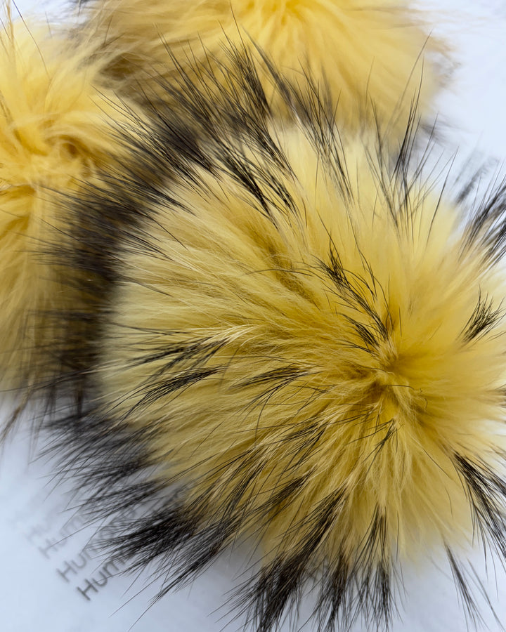 Pompon en fourrure Miel