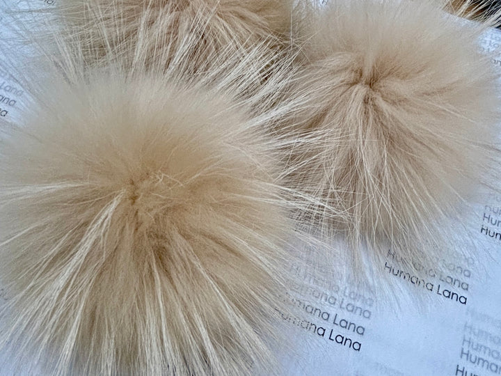 Pompons en fourrure Crème au beurre