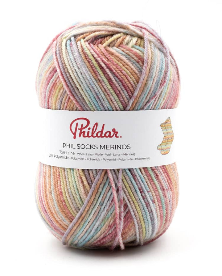 Phil socks mérinos de Phildar
