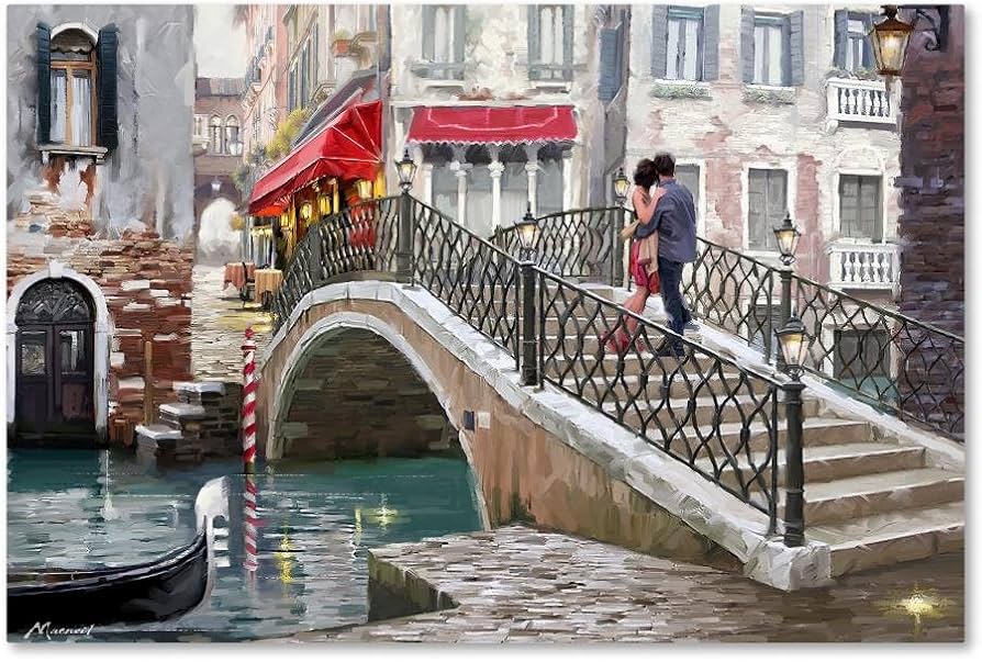 Peinture à diamant #81 30cmx40cm Pont à Venise