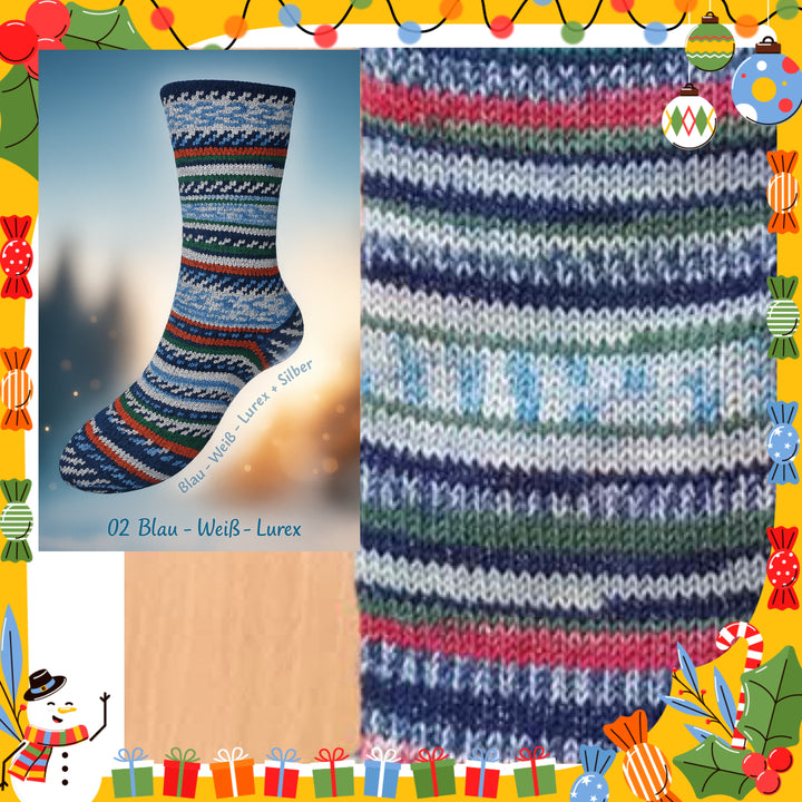 Laine à bas de Noël