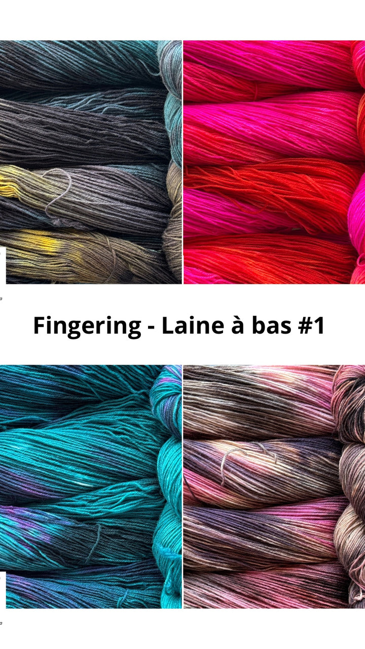 Laine à bas Humana Lana teinte à la main