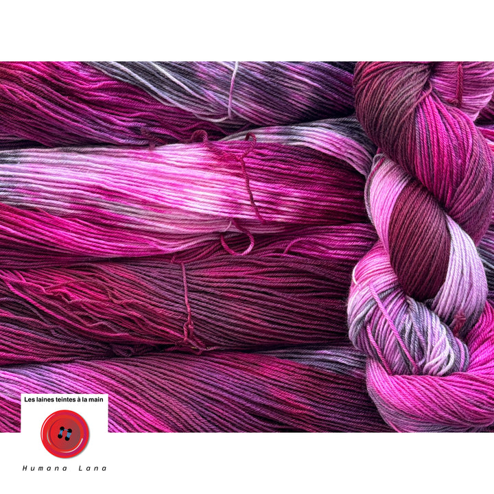 Laine à bas Humana Lana teinte à la main. Édition 2026