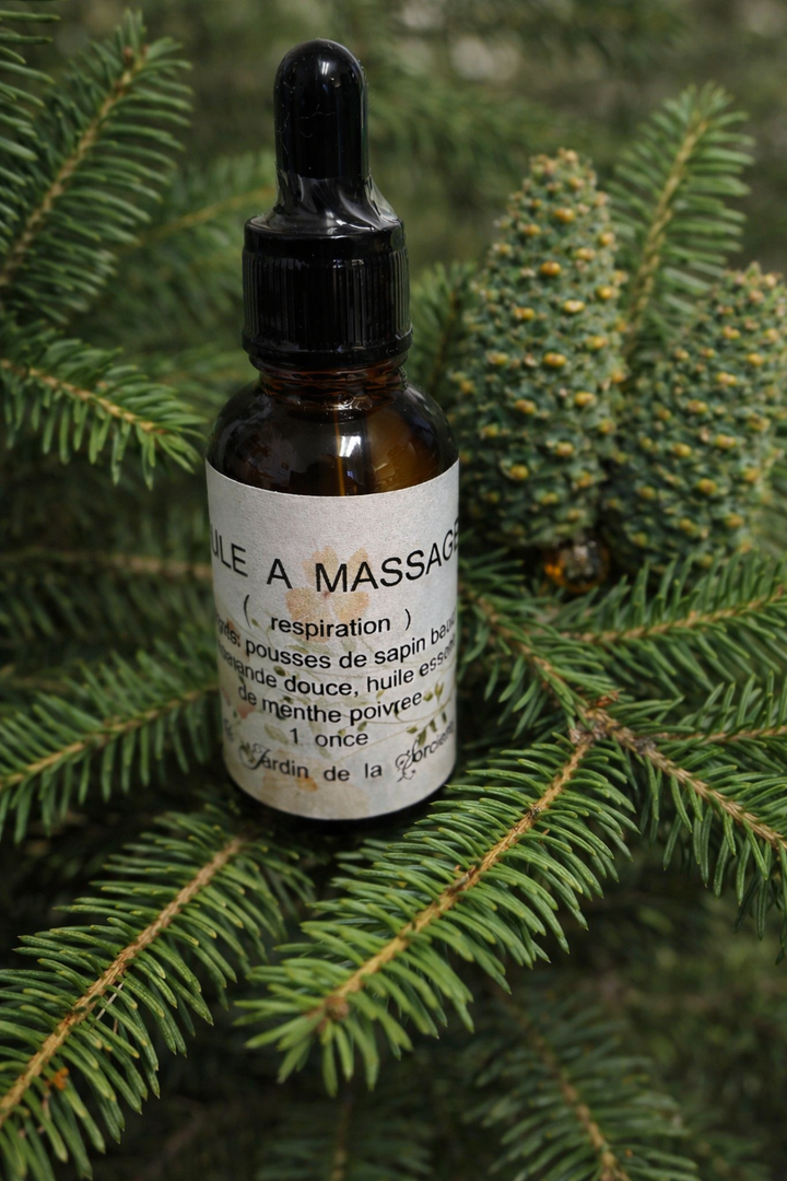 Huile à massage de sapin baumier - Macérât huileux