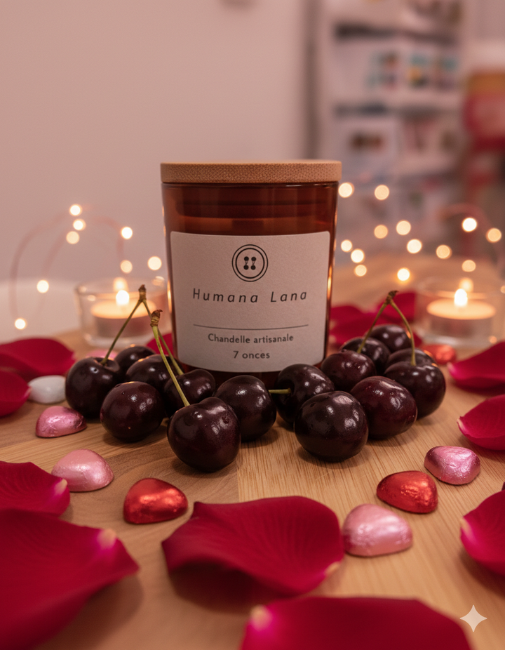 Chandelle 7oz Cerise noires