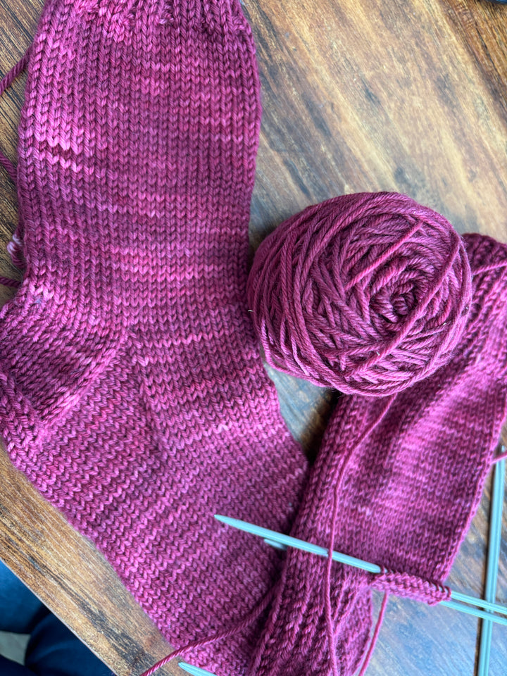 Cours de tricot. "Apprendre à faire des bas"