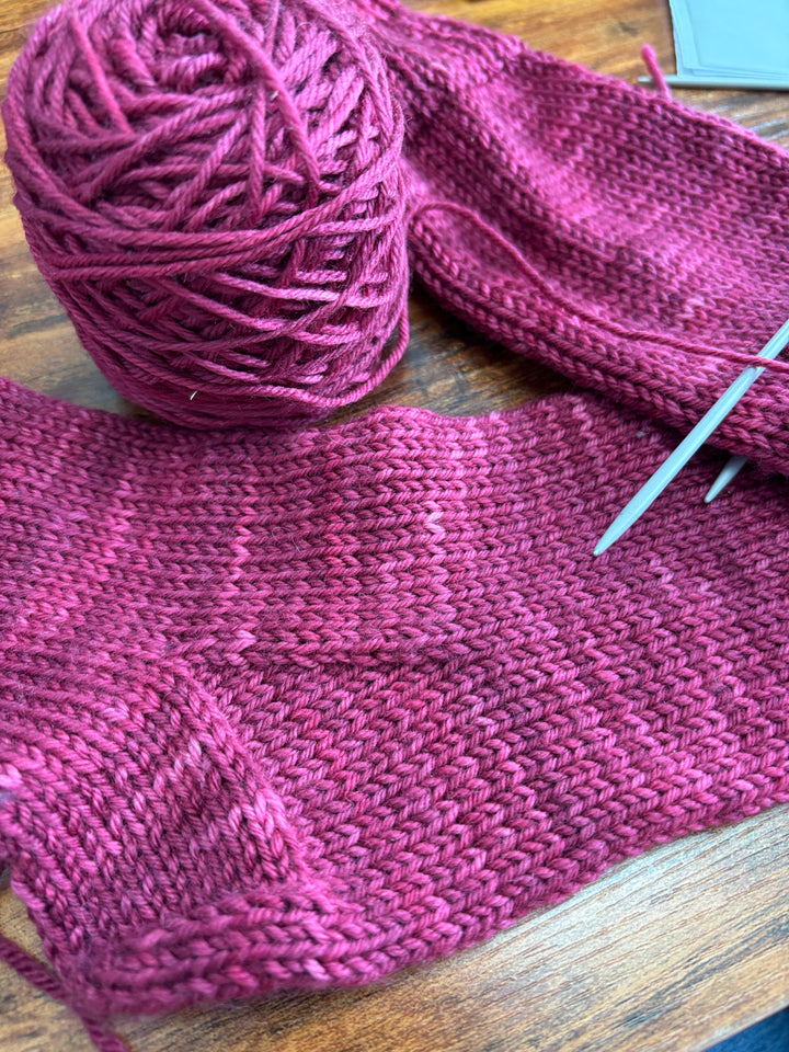 Cours de tricot. "Apprendre à faire des bas"