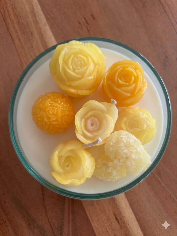 Chandelle de 500ml  au Citron