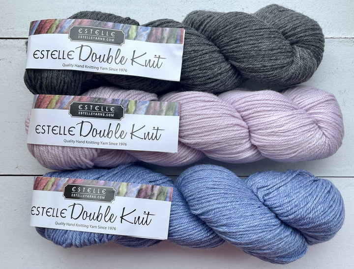 Double knit d'Estelle yarns