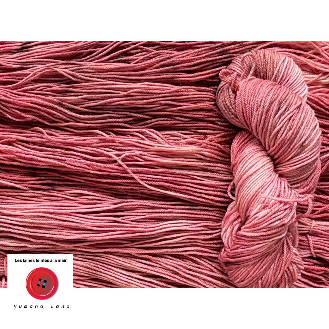 Laine à bas DK exclusive Humana Lana de couleur Malva