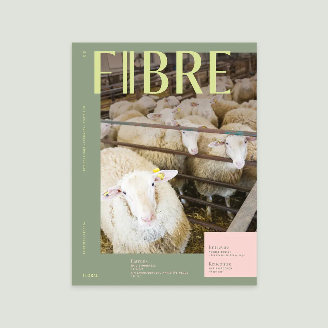Le magasine Fibre 08-Floral (En prévente, disponible le 17 avril 2026)