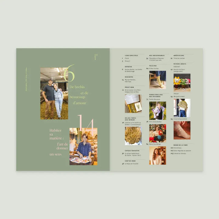 Le magasine Fibre 08-Floral (En prévente, disponible le 17 avril 2026)