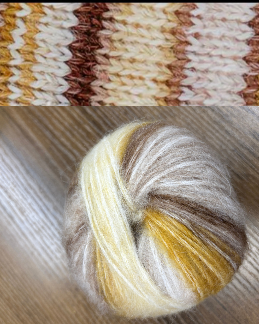 Laine Autorayante de style mohair Humana Lana