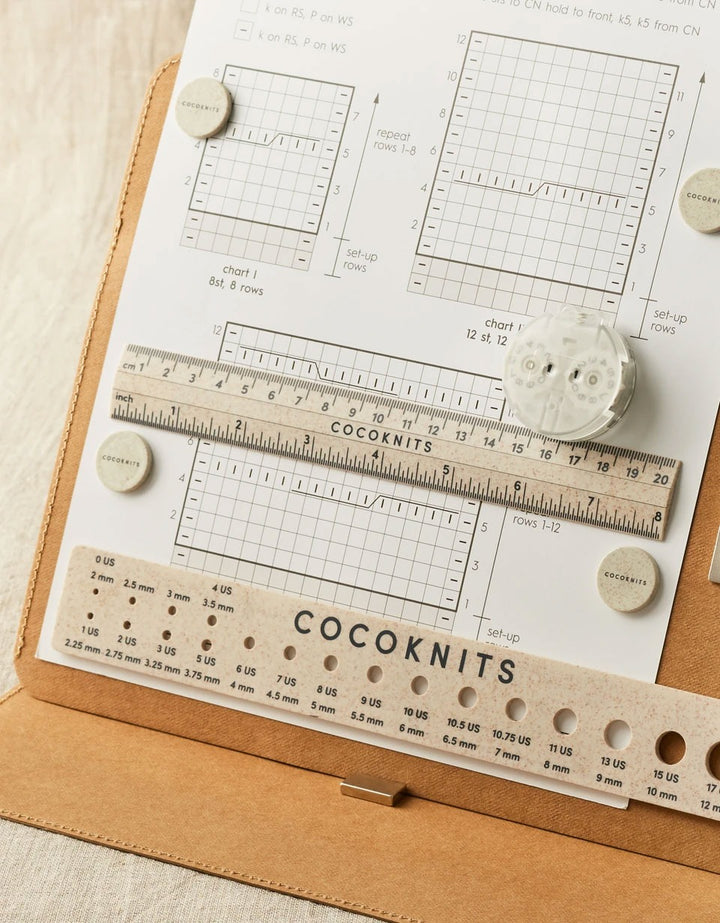 Ensemble de Règle et gauge de Cocoknits